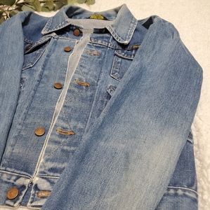 Vintage Wrangle Distressed Denim/Jean Jacket